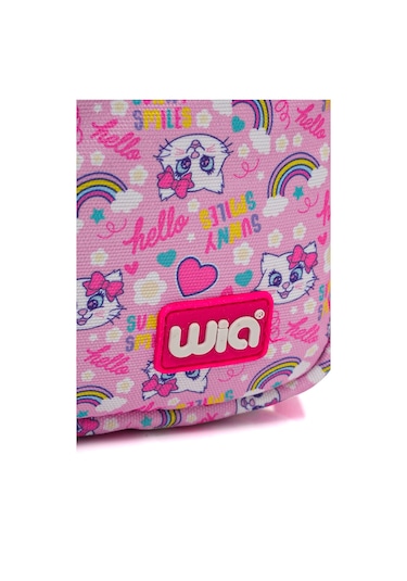 Wia Sweet Cat Kız Çocuk İlkokul Çantası Pembe