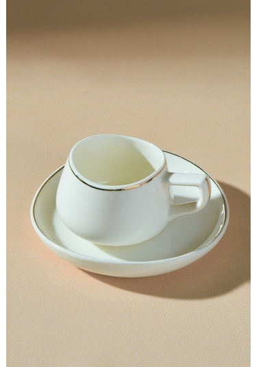 Karaca  Streamline Hole 6 Kişilik Kahve Fincan Takımı 80 ml