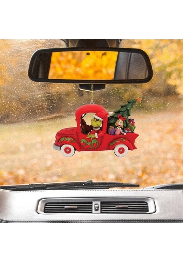 Xianwen Geeroyoo Yaratıcı Noel Ağacı Aksesuarı: Yeşil Tüylü