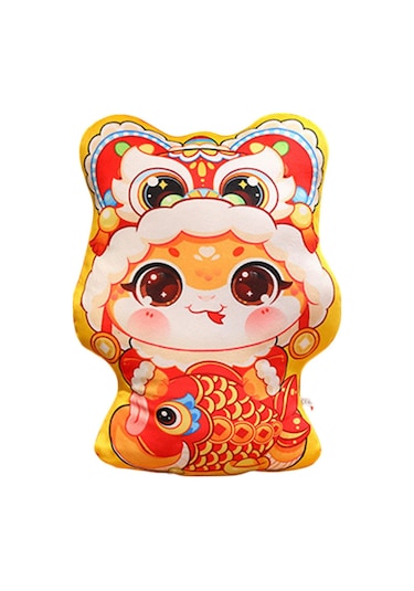 Suntek Yeni Yıl Atma Yastığı Dekoratif Yastık Yatak Koi Koi