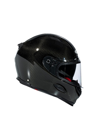 Zeus Zs-1800b Gloss Carbon Kapalı Motosiklet Kaskı Siyah