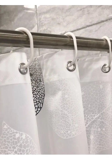 Heavenly Place Banyo Perdesi 180x180 Su İtici 94109812 Siyah