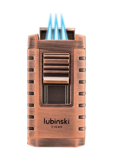 Lubinski Yeni Seri Dizayn Üçlü Bronz Puro Seti