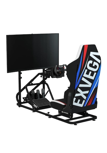 Exvega Sim Racing Yarış Simülatörü Kokpiti