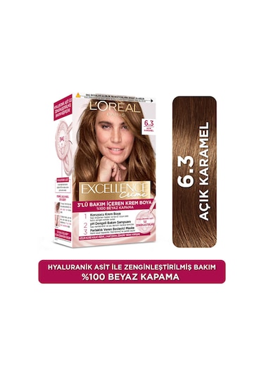 L'oréal Paris Excellence Creme Saç Boyası 6.30 Açık Karamel