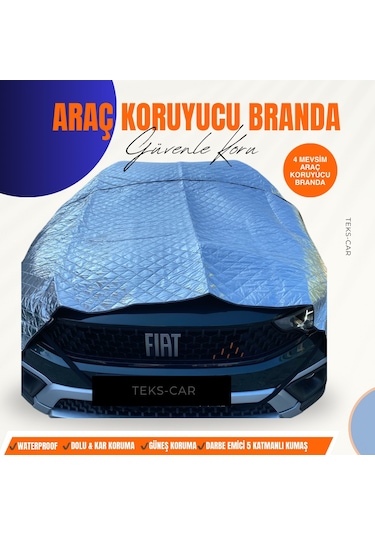 Hatchback Model Uyumlu Güneş&dolu&kar Koruyucu Oto Brandası