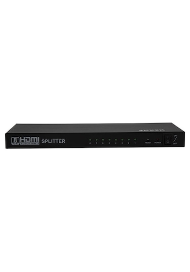 Hytech Hy-Lu8 8 Port 4K 2K Hdmi Splitter