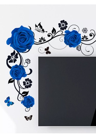 Sticker Store Mutfak Dekorasyonu İçin Duvar Çıkartması 187838836 Mavi