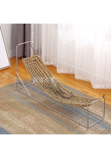 Ruicoo Kuş Ve Kertenkeleler İçin Çimen Teneke Salıncak: Chew Ve Tırmanma Oyuncak, 75x18cm, Sürekli Eğlence