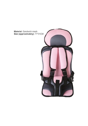 Koyu Gri Dayanıklı Araba Koltuğu Renkli Kaymaz Koruyucu Parlak Dostu Çevre Dostu Bebek Araba Koltuğu Pedi Otomobil İçin