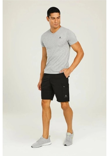 Lumberjack Siyah Erkek Kargo Şort 2s20sn5213fx 001