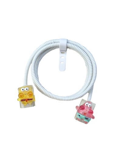 Honmex Telefon Kablosu Koruyucu: Kırılmaya Dayanıklı, Android-apple-type-c Uyumlu, Kartoon Desenli Uç Koruyucu Ve Kordon Koruması