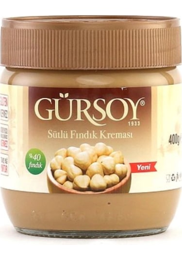 Gürsoy Sütlü Fındık Kreması 400 G