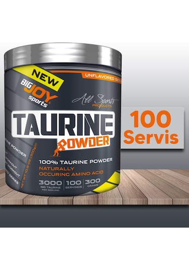 Bigjoy Taurine Powder 300 Gram - Aromasız