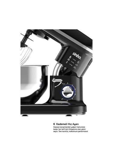 Sinbo SMX-2770 1300 W Standlı Mikser
