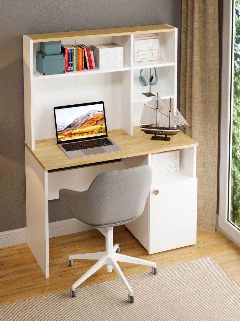 Kuzeylife Legno Çalışma Masası Beyaz