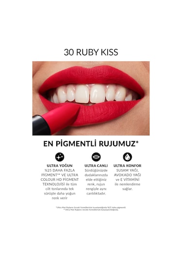 Avon Ultra Mat Ruj Ruby Kiss