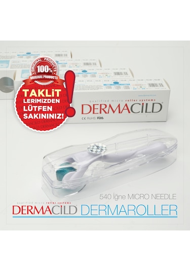 Dermacild Dermaroller 0,50MM Titanyum İğne Derma Roller