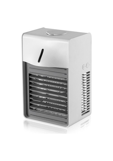 Puluzpuluz Bd-12 Masaüstü Sprey Negatif Iyon Su Soğutma Fanı Yeşil 3938 Beyaz