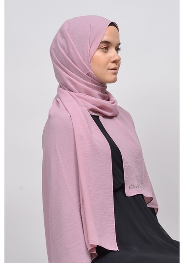 Altobeh Caz Krep Tesettür Kadın Şal - Koyu Pembe