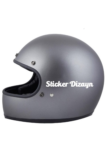 Kişiye Özel Yazı - 2 Adet Isim Soyisim Yazı - Araba - Oto - Araç -motosiklet - Karavan Sticker Etiket 00096 15 Cm