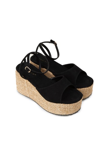 Deery Kadın Siyah Platform Sandalet - Rd814zsyhc01 Siyah
