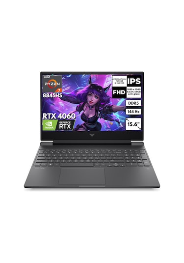 HP Victus 15-FB2003NT A05NGEAAT73 R7-8845HS 32 GB 1 TB SSD 8 GB RTX4060 15.6" W11P Dizüstü Bilgisayar