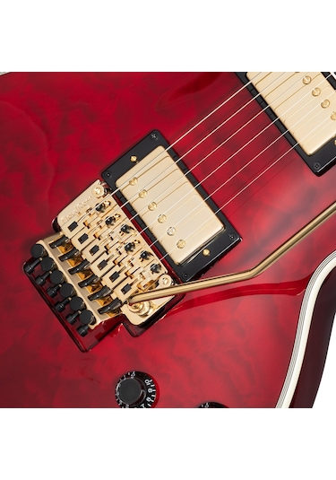 Epiphone Alex Lifeson Les Paul Custom Axcess Elektro Gitar Ruby