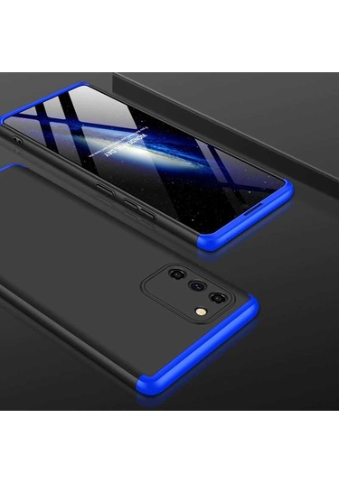 Samsung Uyumlu Galaxy A91 S10 Lite Kılıf Zore Ays Kapak Mavi