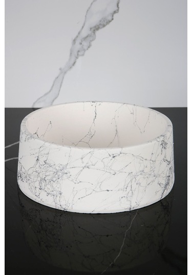 Betonmall Beton Havluluk Banyo Tuvalet Wc Çok Amaçlı Düzenleyici Tabak 20 Cm - Gümüş Spreyli Gümüş Spreyli Gümüş