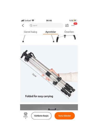 Lüx Titanium Hafif Metal Tripod Şövale Metalik Moree