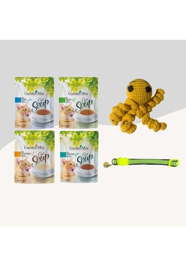 Kediler İçin 3lü Set Sarı
