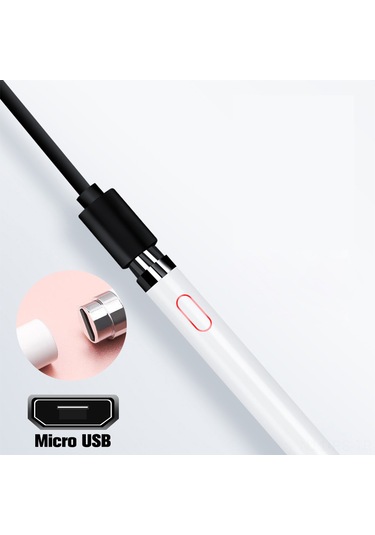 Reedark Mavi El Yazısı Ve Çizim Stili Kalemi - Esnek Bakır Uç, Hassas Ve Kesin, İos/android/windows Uyumlu, 30 Dakika Otomatik Kapatma Şeffaf