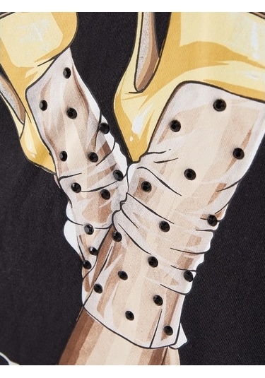 Name It Kız Çocuk Siyah T-Shirt