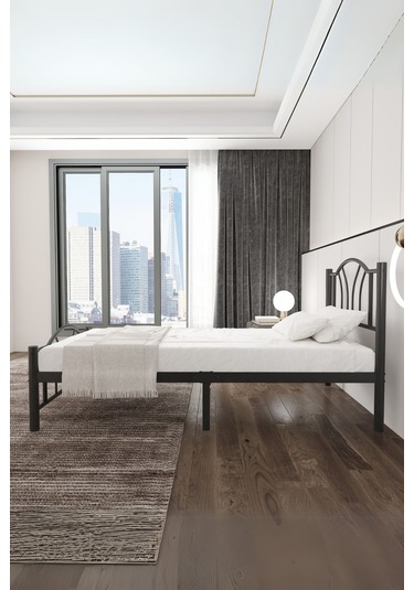 Aksviva Bella Tek Kişilik Ferforje Metal Karyola