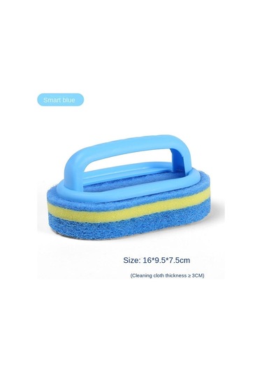 Mavi Vıshua Saplı Temizleme Fırçası Sünger Mendil Mutfak Temizleme Tencere Temizleme Bulaşı Fırçası Sünger Fırça & Sünger 56476488
