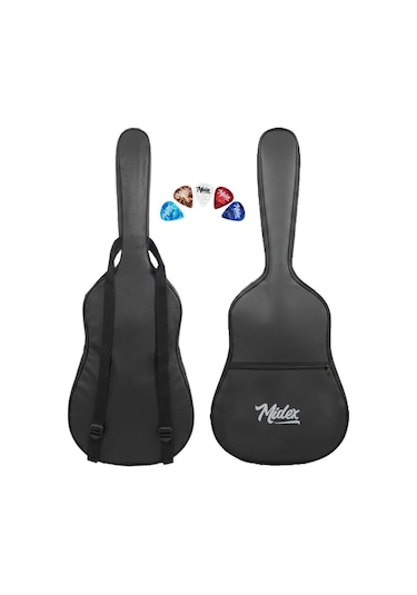 Midex Gk-30e Elektro Gitar Çantası Kaliteli Siyah Kılıf
