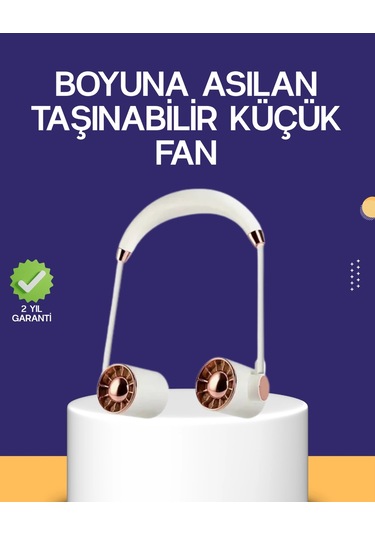 Mey Najmaddin Katlanabilir Asılabilir Mini Fan Usb Şarjlı 3 Kademeli Sessiz Najmaddin