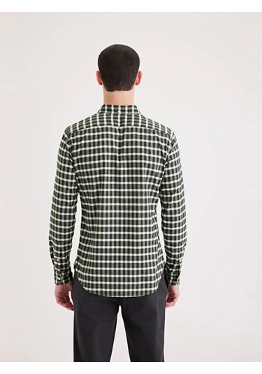 Dockers T2 Oxford Savıer Oxford Deep Forest Plaı Erkek Yeşil Gömlek - L29599 Dockers T2 Oxford Savıer Oxford Deep Forest Plaı Erkek Yeşil Gömlek - L29599