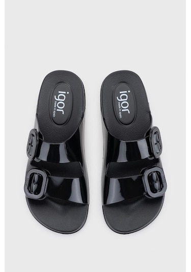 Igor İgor S10334-002 Habana Brıllo Anatomik Taban Kadın Terlik Siyah 36-41 Siyah