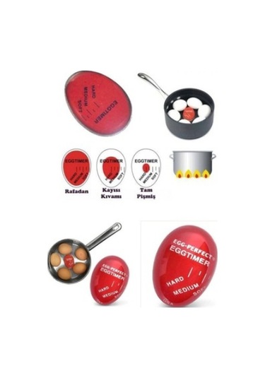 Dublör Yumurta Egg Timer Çok Renkli