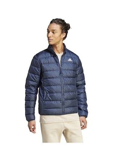 Adidas Ess Lite Down J Erkek Günlük Mont Ik3218 Lacivert 001