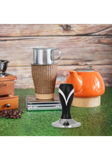 Suntek Kahve Tamper Profesyonel El Presi Otel Mutfak Kafe Için Siyah