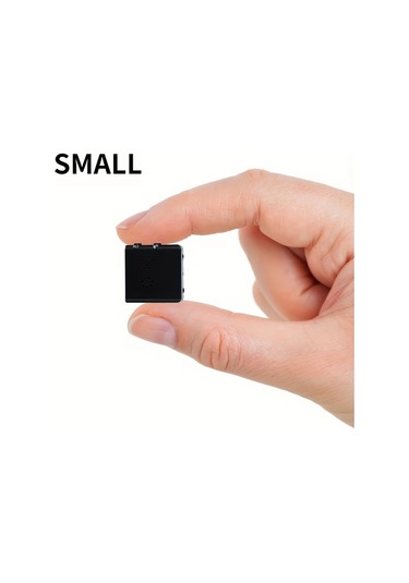 Xuweiwei Black Twopcs Mini Kamera Seti: Sd Destekli Ev Bebek Kedi Nöbetçi Kamera Hareket Algılama Dahili Pil