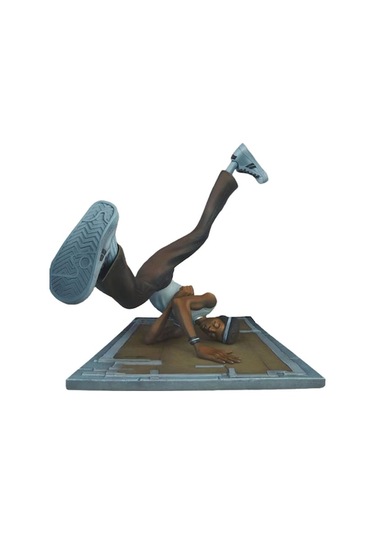 Müzik Aşıkları İçin Dayanıklı Sentetik Reçine Heykel - Ev Dekoru Ve Ofis Dekorasyonu, Rock Grup Figürü, Renk Kaybı Direnci