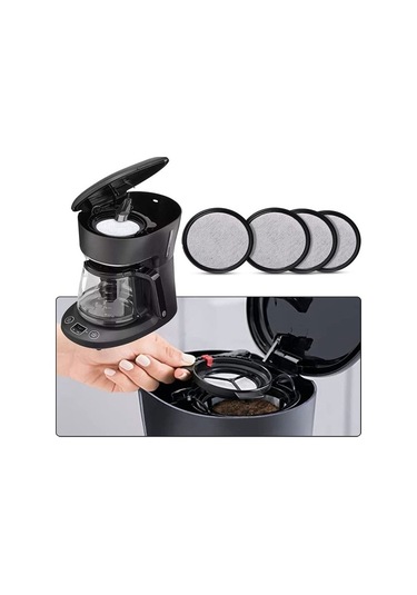 Metabagua Kahve Makineleri Için Uyumlu 12 Paket Kahve Makinesi Su Filtreleri, Yedek Kömür Su Filtreleri Wc9r9q Çok Renkli