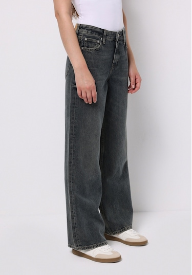 Colins Regular Fit Yüksel Bel Geniş Paça Kadın Koyu İndigo Jean Pantolon Cl1077542 Q1.v1 Dn44672 Denim