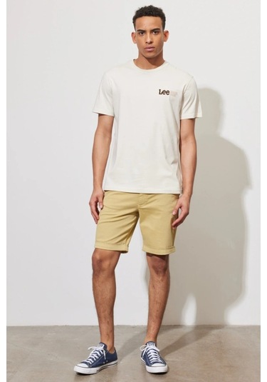 Lee Erkek Sarı Şort L231145210 Sarı