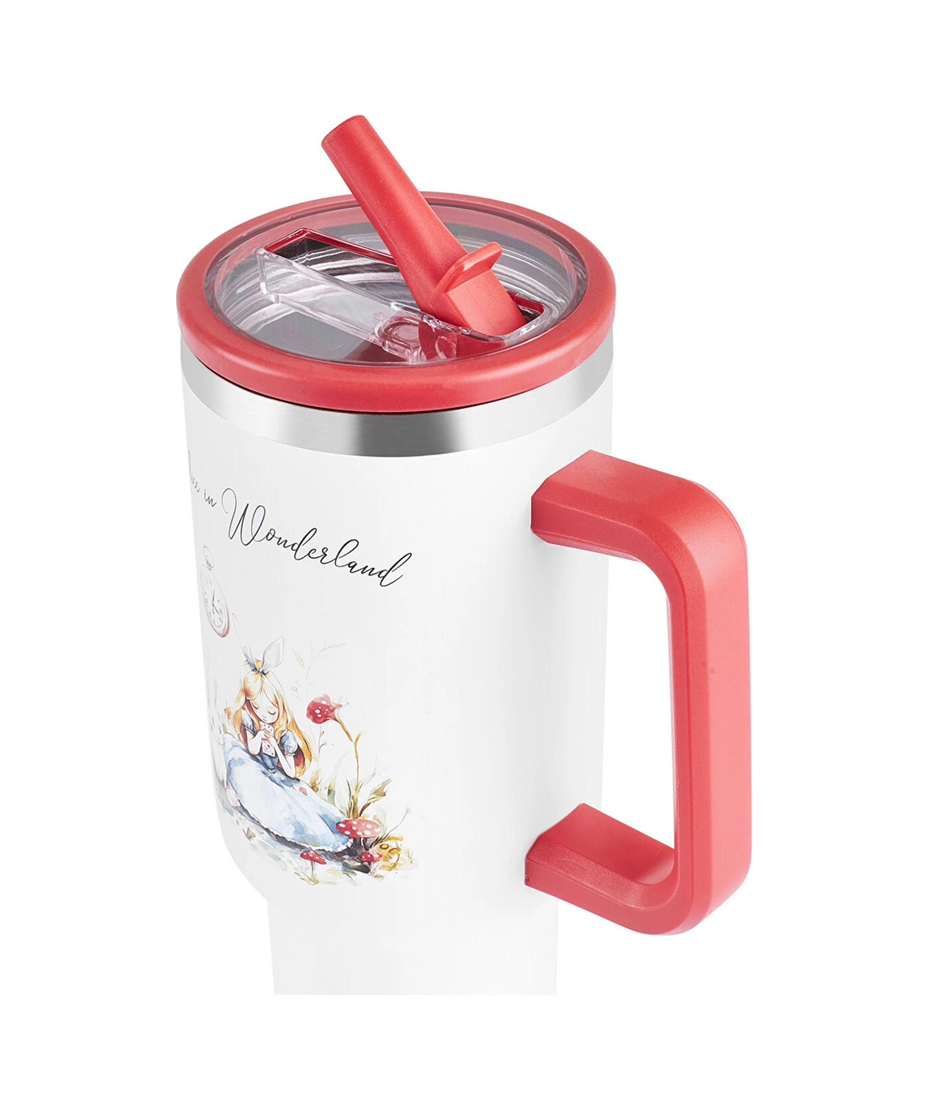 Karaca Star Hero Alice Çelik Sızdırmaz Termos 1150 Ml Kırmızı