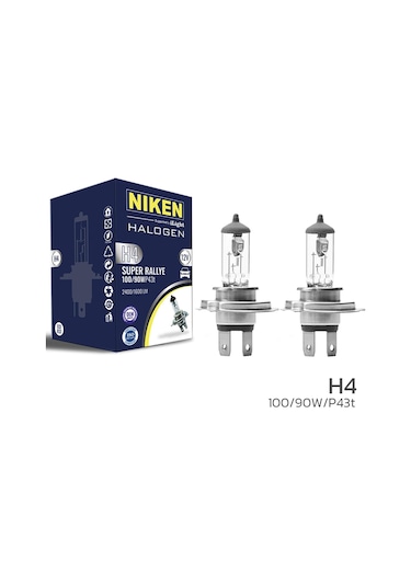 Niken Ampul H4 12v 100w P43t Tırnaklı 2 Adet